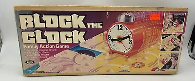 Vintage Ideal Block The Clock Family Action Game - Vintage Board Game - NIB • $29.49