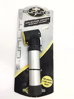 Sunlite Air-Surge 2-Stage Pocket Pump Pump Sun Lite Mini Airsurge Bicycle Pump • $18.97