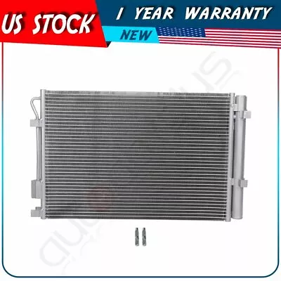 Fits 3979 For 2012-2013 Hyundai Accent Veloster Kia Rio Aluminum A/C Condenser • $42.49