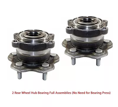 2 Rear Wheel Hub Bearing Full Assembly Fit 03-06 Infiniti G35; 03-09 Nissan 350Z • $139