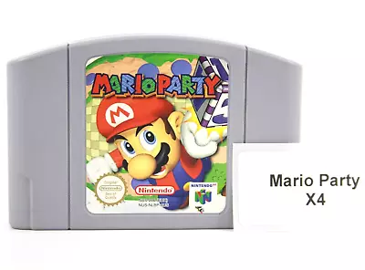 Mario Party [CART ONLY] - Nintendo 64 (N64) [PAL] WITH WARRANTY • $89.96