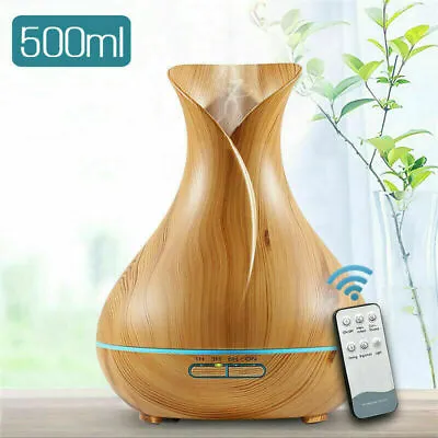 $29.99 • Buy Aroma Aromatherapy Diffuser Essential Oil Ultrasonic LED Air Humidifier Purifier