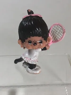 Vintage Monchhichi Girl Tennis Player PVC Figure 1979 Mattel  • $8.96