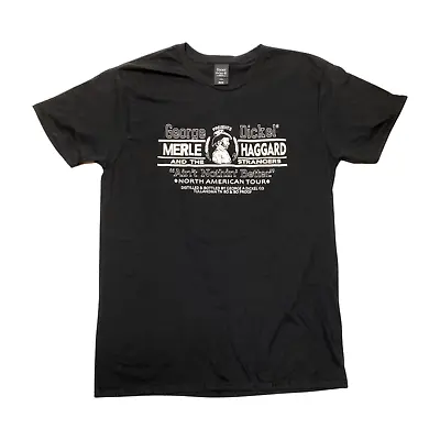 Merle Haggard T-shirt Black Vintage Concert T-shirt • $7.59