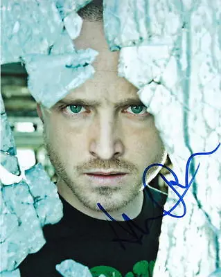 AARON PAUL.. Breaking Bad's Emmy Award Winner - SIGNED • $85