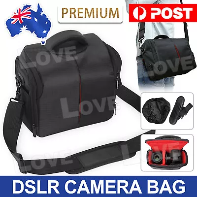 $18.45 • Buy Waterproof DSLR Camera Bag Shoulder Lens Carry Case For Canon Nikon EOS SLR Sony