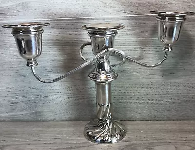 Mappin & Webb Princes Plate 3 Arm Candlestick Made In Sheffield VGC • $43.56