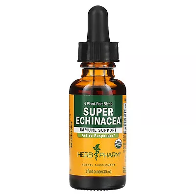 Herb Pharm Super Echinacea 1 Fl Oz 30 Ml Gluten-Free Organic • $15.68