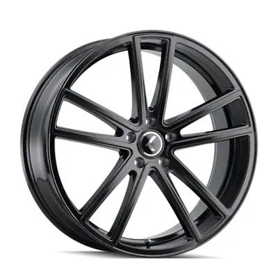 22  Kraze Lusso 22x9.5 Gloss Black 6x135 Wheel 30mm For Ford Lincoln Rim • $364.99