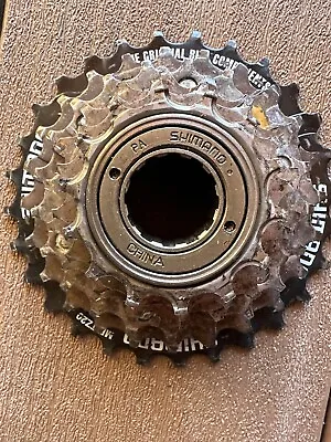 SHIMANO Freewheel MF-TZ20 14-28 Teeth 6 Speed Vintage 1987 • $14