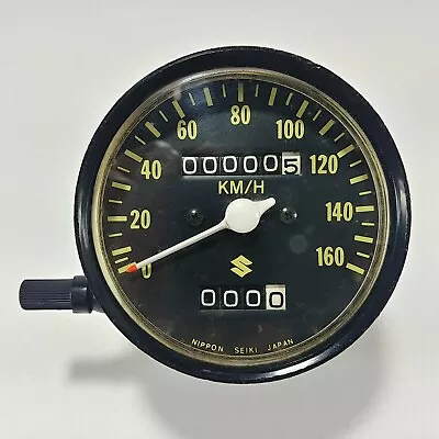 Suzuki GT185 L GT 185 L Speedometer 34101-36621 With Under Plate NOS • $225