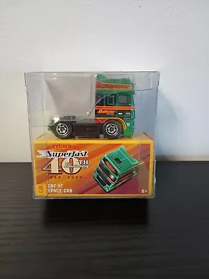 Matchbox-#5-superfast 40th Anniversary-daf Xf Space Cab-green(semi)--2008-- • $19.99