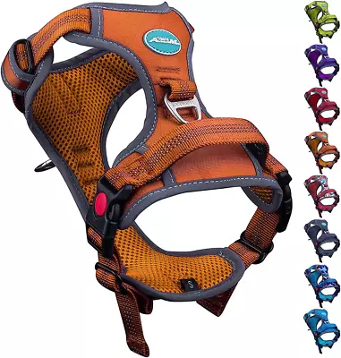 Halloween'S Day No Pull Harness Breathable Sport Harness With Handle-Dog Harness • $45.73