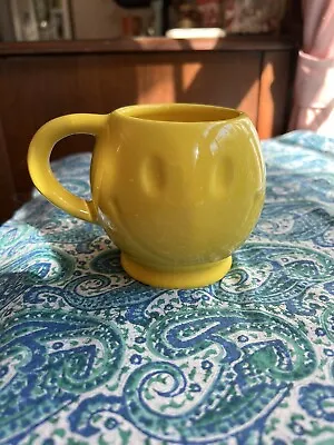 Vintage McCoy Pottery Smiley Face Mug Cup Blank Face • $20