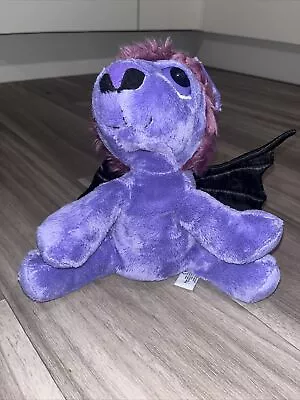 Suki Lil' Peepers Boris The Purple Bat Halloween Soft Cuddly Toy Plush 10  • £4.20