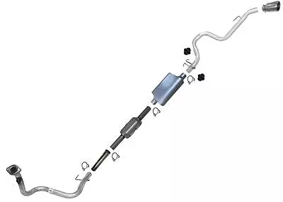 Taylor Performance Muffler Exhaust Pipe System For Jeep Wrangler 93-95 2.5L • $400