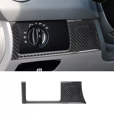 Carbon Fiber Left Of Steering Wheel Cover Trim For Mercedes-Benz M-Class W164 • $14.51