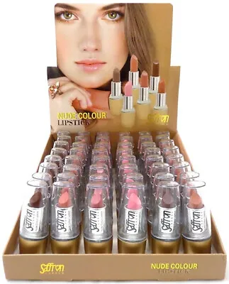 Saffron Nude Colour Lipsticks   BRAND NEW  Freepost  Great Colours  • £2.99