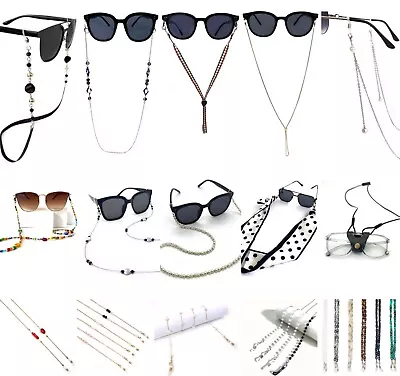 Fashion Sunglasses Cord Reading Glasses Strings/Neck Safety Strap/Luxury Chain • £3.19