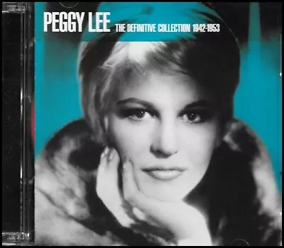 PEGGY LEE - THE DEFINITIVE COLLECTION 1942-1953 - Oz 2CD 2005 - BING CROSBY • $11