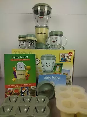 Magic Bullet Model BBR-2001 Baby Bullet 20 Piece Set - Incomplete • $15