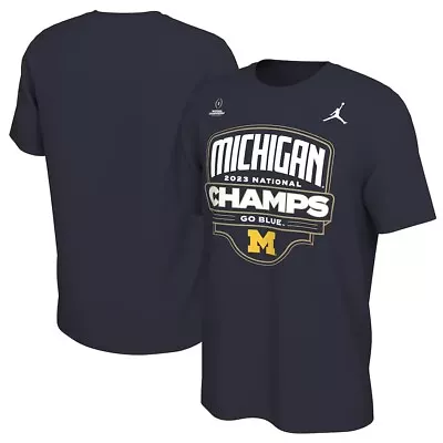 New 2023 National Champions Michigan Wolverines Celebration T-Shirt M - 2XL • $10.99