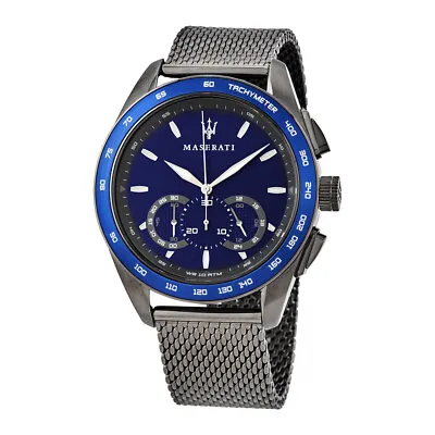 Maserati Traguardo Grey Stainless Steel Case And Strap Men's Watch. R8873612009 • $249