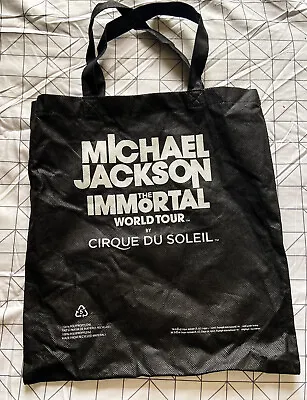 Michael Jackson: Immortal World Tour ~ Cirque Du Soleil ~ Tote Bag • £15