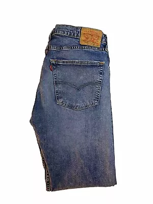 Levi's 502 Denim Men's Light Blue Wash Jeans 36x34 • $18.99
