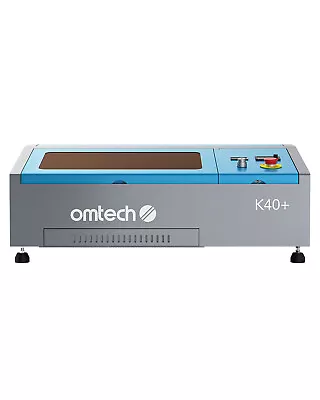 OMTech 40W K40+ CO2 Laser Engraving Machine 8x12 Inch Rotary Axis Compatible • $659.99