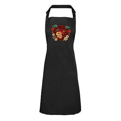 Dragon Chinese New Year Apron Men Women Festival China Floral 2024 BBQ Chef Cook • £12.99