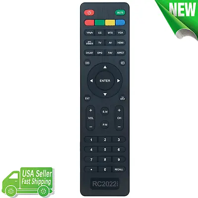 RC2022i Replace Remote Control For ISymphony / Viore LED TV  LED19iH50 LED32VH50 • $12.98