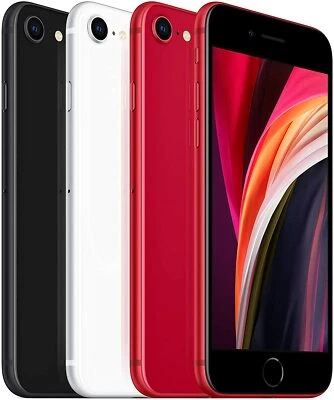 £99.99 • Buy Apple IPhone SE 2020 64GB 128GB 2nd Generation - Network Locked Very Good Cond.
