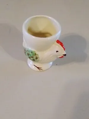 Vintage Chicken Rooster  Egg Cup Keele St Pottery Made In England • $10.95