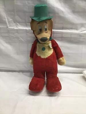 Vintage 1959 Huckleberry Hound Hand Puppy Dog Plush Stuffed • $12.85