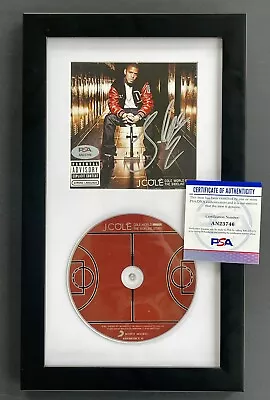 J Cole Signed Autographed The Sideline Story Cd Framed Psa/Dna Coa  • $999.95