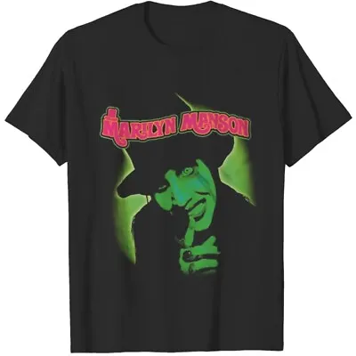 Rare Marilyn Manson T-Shirt Unisex Short Sleeve T-Shirt All Sizes S-2345Xl • $18.99