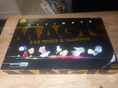 Marvins Magic 365 Ultimate Magic Tricks & Illusions Gift Set For Kids *New • £4.99