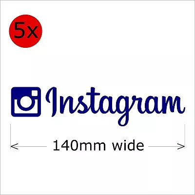 Instagram Stickers 140 Mm Wide • $9.90