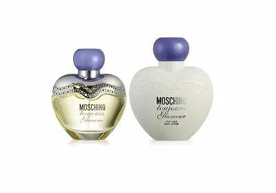 Toujours Glamour By Moschino 1.7 Oz EDT Spray+ 3.4 Lotion Womens Set NIB • $59.99