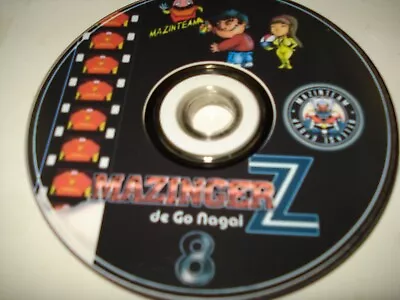 Mazinger Z De Go Nagai Disc8 Dvd Disc Only Used Tested Freeship Notracking • $1.74