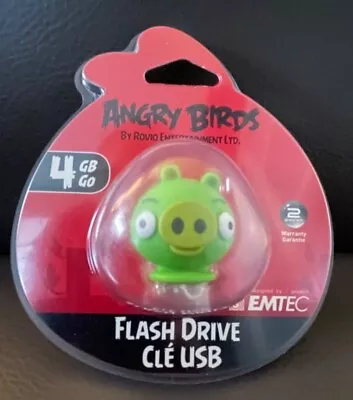 Angry Birds Minion Pig 4GB USB 2.0 By EMTEQ - New Sealed In Package • $3.31