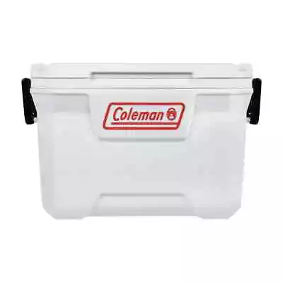 52qt Marine Hard Ice Chest Cooler - White • $41