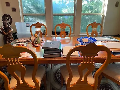 Dining Room Set 8 Chairs Used • $152.50