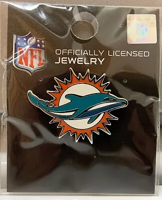 Miami Dolphins Logo Lapel Collector Pin New Wincraft • $12