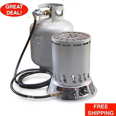 Portable Propane Convection Heater Standing Pilot Work Garage Outdoor 25000 BTU • $69.99