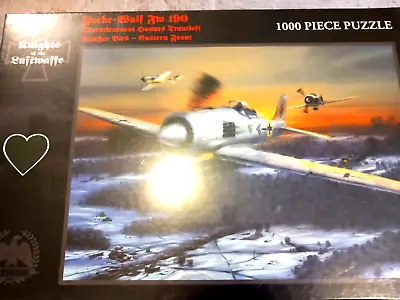 Bellica 1000 Piece Puzzle  Knights Of The Luftwaffe Focke-wulf Fu 190 • £12.99