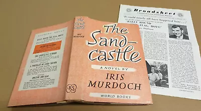 £4.95 • Buy The Sandcastle Iris Murdoch Hardback Reprint Society 1959 Ref BB65