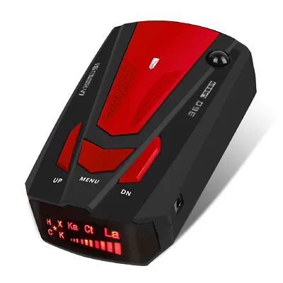 $12.99 • Buy Car 16 Band 360° Anti-Police GPS Camera Laser Safe Radar Detector Voice Alert