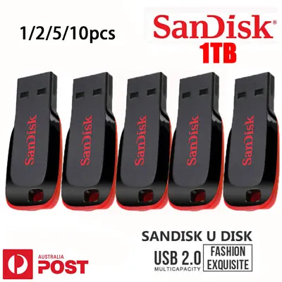 $9.99 • Buy 1TB USB Flash Drive Memory Stick Pen High-Speed U Disk Data Storage PC Laptop